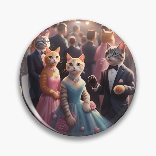 Artikelvorschau, Katzen beim Abschlussball entworfen und verkauft von stuzle.