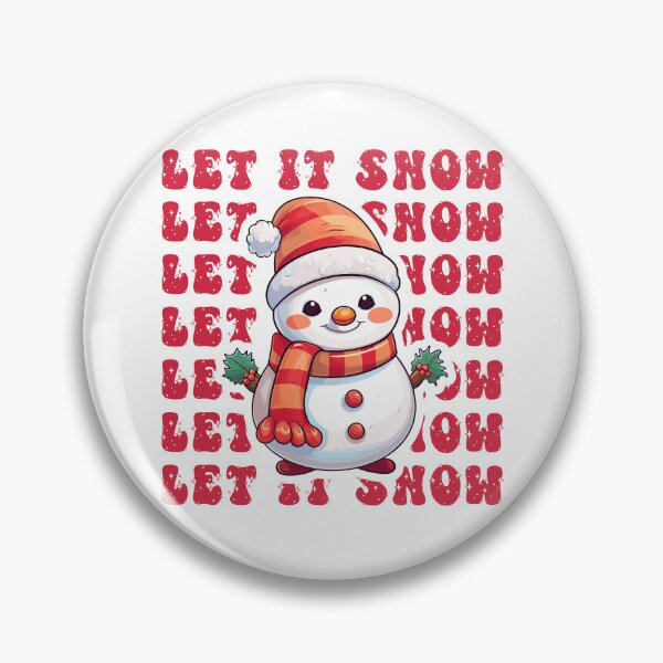 Item preview, Let It Snow Snowman designed and sold by SeasonXpress.