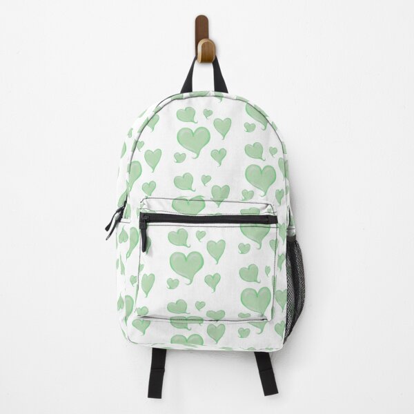 Item preview, Floating Green Hearts Sticker pack designed and sold by DividY.