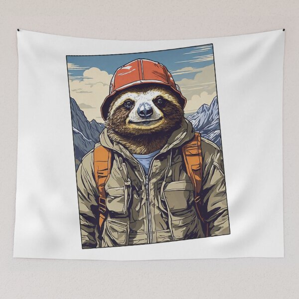 Item preview, Endangered Animals, Sloth: Dustin designed and sold by KnoClothingCo.