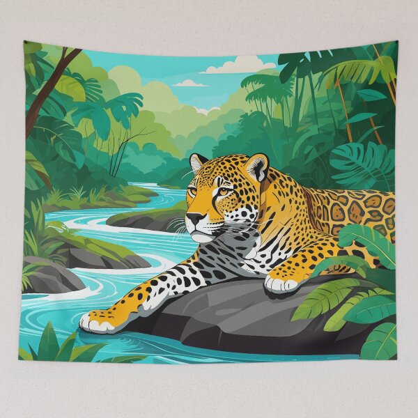 Item preview, Jaguar Artwork designed and sold by WildlifeInc.