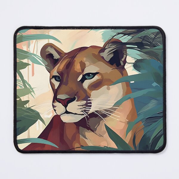 Item preview, Cougar Painting designed and sold by Bomba Visual.