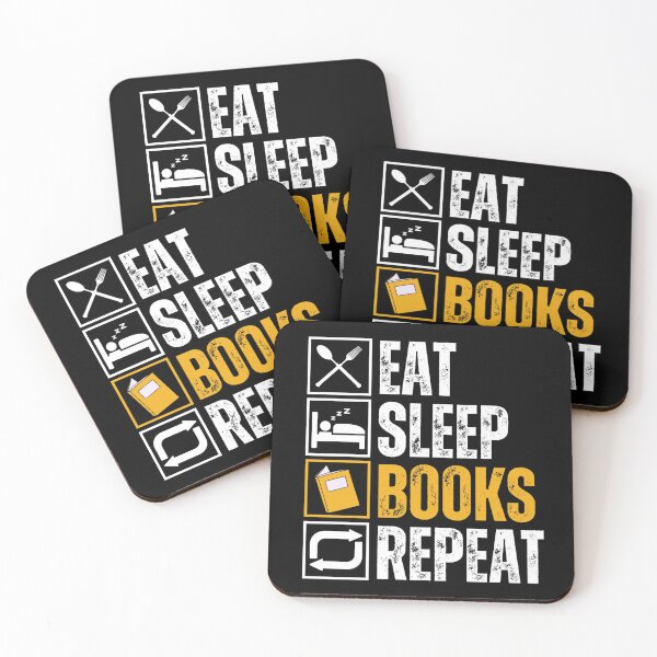 Item preview, Eat Sleep Books Repeat designed and sold by Designx99Shirt.
