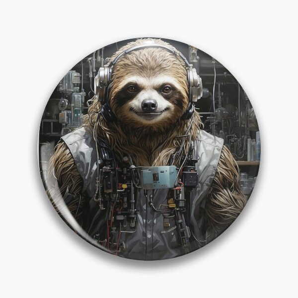 Item preview, Endangered Animals, Sloth: Dr Adven designed and sold by KnoClothingCo.