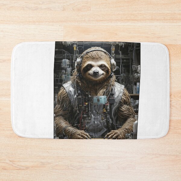 Item preview, Endangered Animals, Sloth: Dr Adven designed and sold by KnoClothingCo.