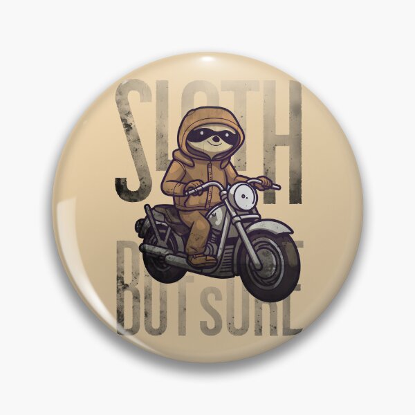Item preview, Biker sloth drive a motorcycle, Riding motorbike. designed and sold by kongkorakrich.