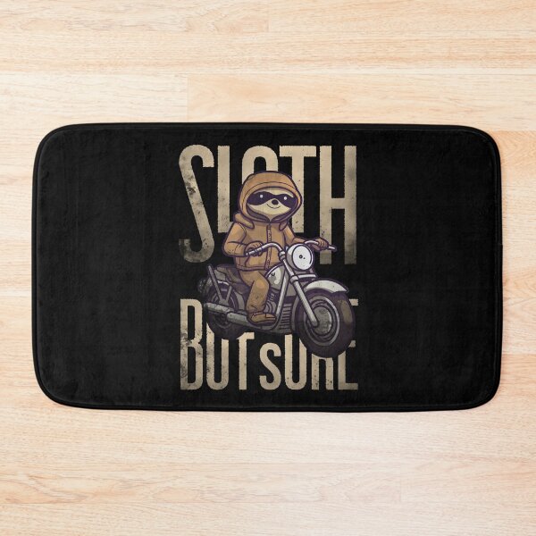 Item preview, Biker sloth drive a motorcycle, Riding motorbike. designed and sold by kongkorakrich.