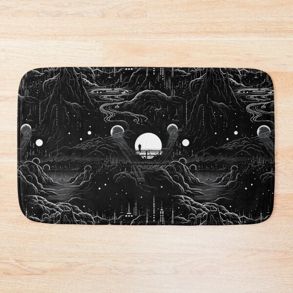 Item preview, Classic Sci-Fi Landscape designed and sold by KellerApparelCo.