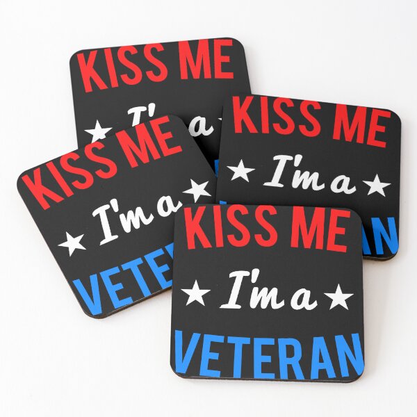 Item preview, Kiss Me I'm a Veteran Veteran's Day designed and sold by flippinsg.