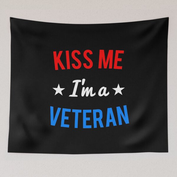 Item preview, Kiss Me I'm a Veteran Veteran's Day designed and sold by flippinsg.