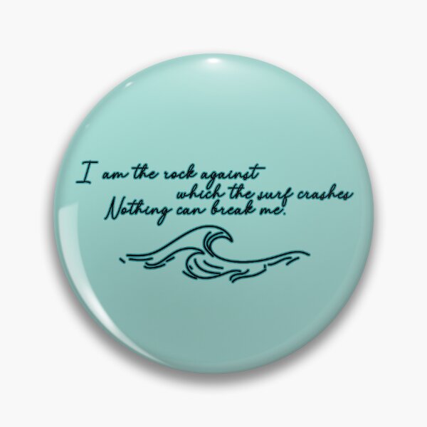 Item preview, Court of Silver Flames Quote Nothing Can Break Me designed and sold by baranskini.