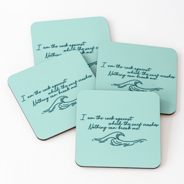 Item preview, Court of Silver Flames Quote Nothing Can Break Me designed and sold by baranskini.