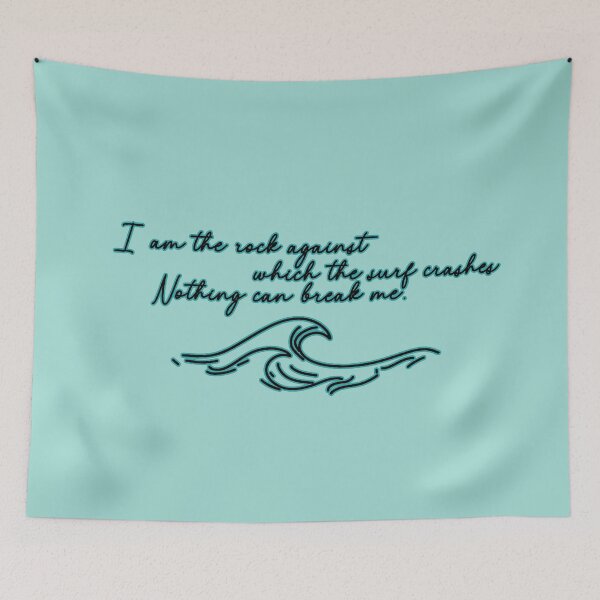 Item preview, Court of Silver Flames Quote Nothing Can Break Me designed and sold by baranskini.