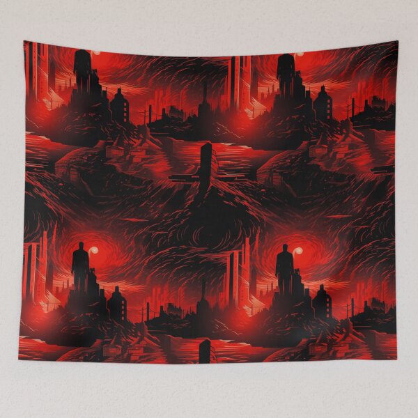 Item preview, Journey to the Red: Classic Sci-Fi Landscape designed and sold by KellerApparelCo.