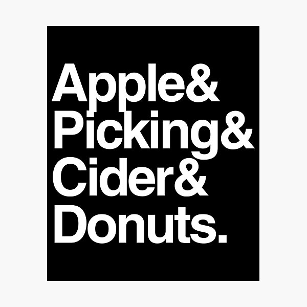 Item preview, Apple Picking and Cider Donuts designed and sold by flippinsg.