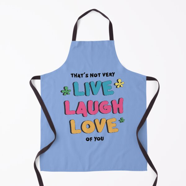 Item preview, That's not very LIVE LAUGH LOVE Sticker designed and sold by baranskini.