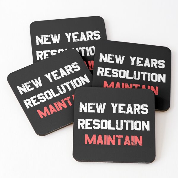 Item preview, New Years Resolution Maintain designed and sold by flippinsg.