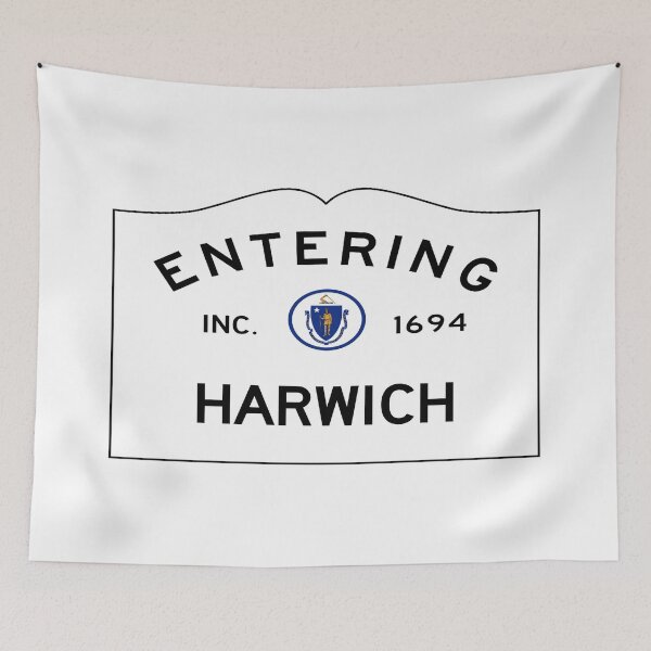 Item preview, Entering Harwich Road Sign - Harwich, Massachusetts designed and sold by SouthShorePics.