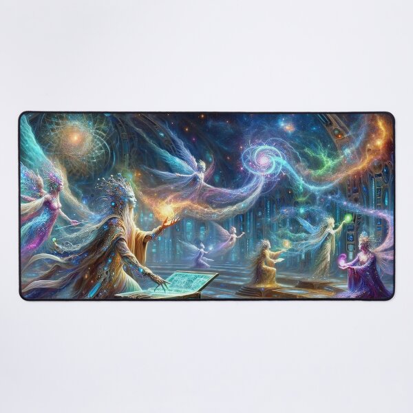 Item preview, Galactic Sorceress Fairy Art designed and sold by Realmsync.