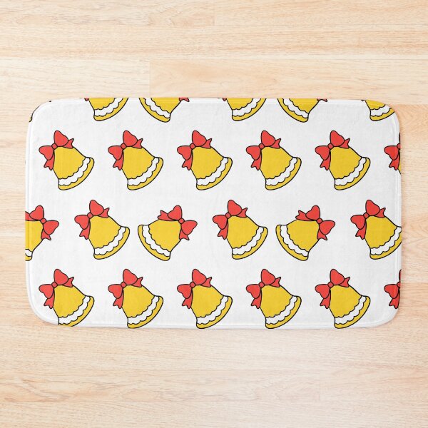 Item preview, Christmas Bells on White Pattern designed and sold by Pixels2Patterns.