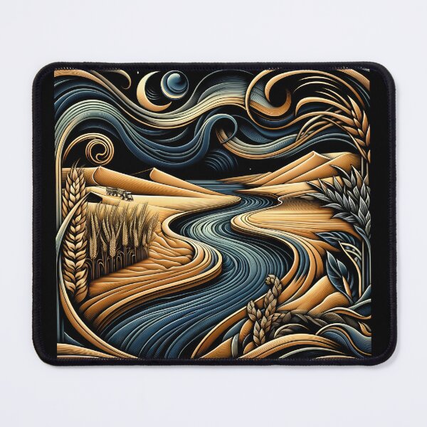 Item preview, Galactic Noir: Optimistic Art Nouveau Studio Bliss designed and sold by ByDigitalDream.