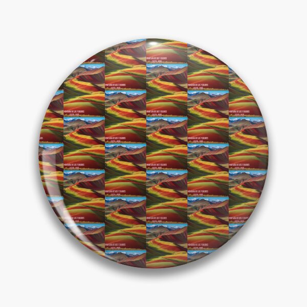 Item preview, MONTAÑA DE SIETE COLORES designed and sold by PIXELPRINTS53.