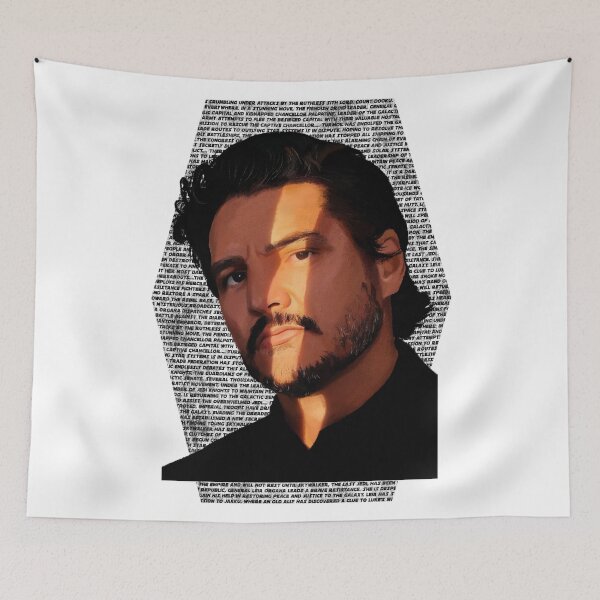 Item preview, Pedro Pascal Portrait MTFBWY designed and sold by fiatluxillust.