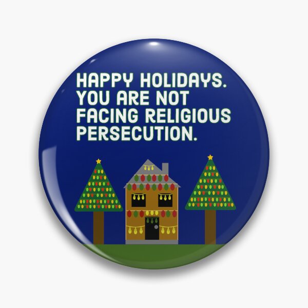Item preview, Happy holidays,  inclusivity is not persecution.  designed and sold by Rachel the Artist .