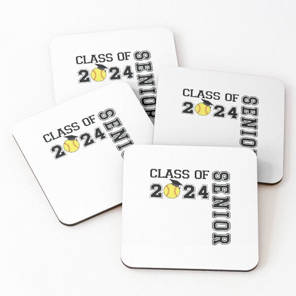 Item preview, Class of 2024 Senior Softball Player Graduate designed and sold by ArtMeetsPizza.