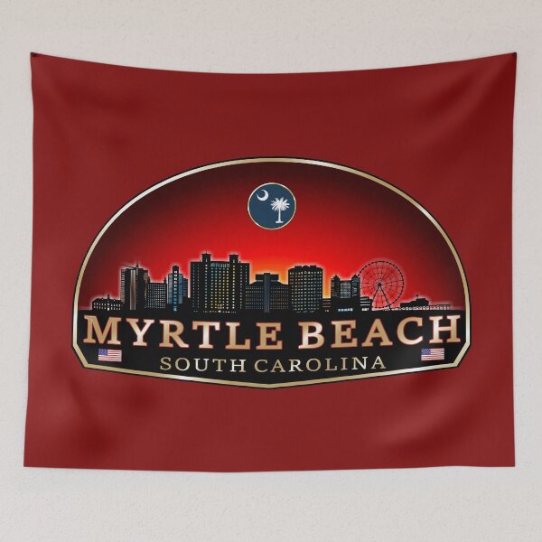 Item preview, Myrtle Beach - South Carolina Skyline designed and sold by antonietta40.