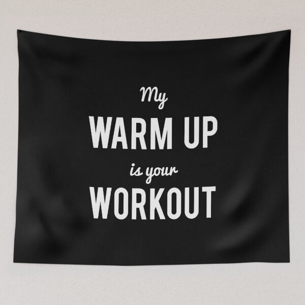 Item preview, My Warm Up Is Your Workout Muscle designed and sold by flippinsg.