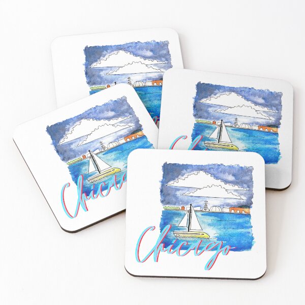 Item preview, Chicago Lakefront designed and sold by Color Chicago.
