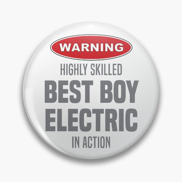 Item preview, Highly Skilled Best Boy Electric in Action designed and sold by NermilioDesigns.