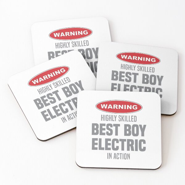 Item preview, Highly Skilled Best Boy Electric in Action designed and sold by NermilioDesigns.