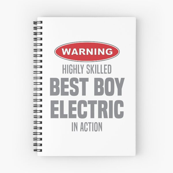 Item preview, Highly Skilled Best Boy Electric in Action designed and sold by NermilioDesigns.