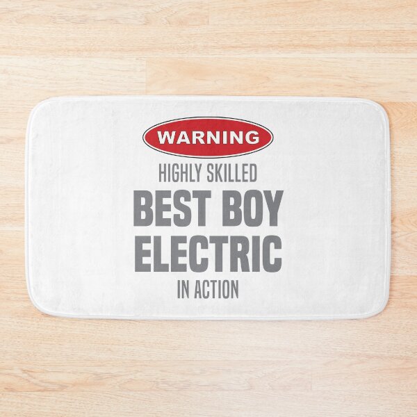 Item preview, Highly Skilled Best Boy Electric in Action designed and sold by NermilioDesigns.