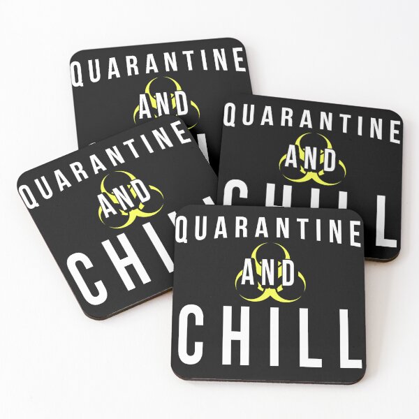 Item preview, Quarantine and Chill designed and sold by flippinsg.