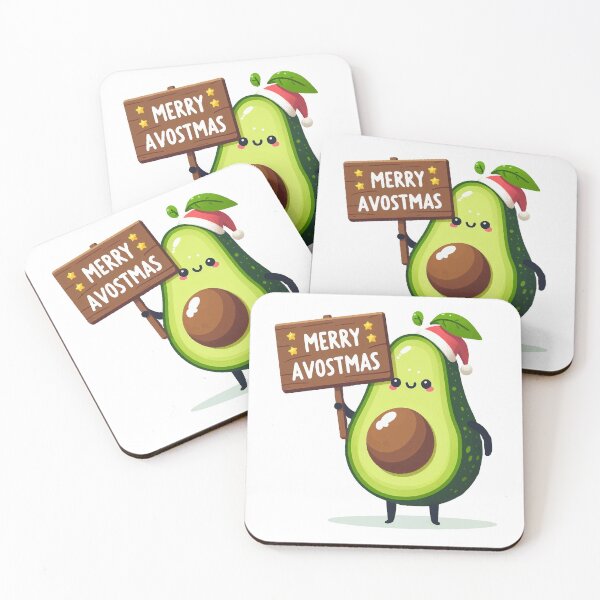 Item preview, Mr Avocado Merry Avostmas Cute Avocado Kawaii designed and sold by QUOTABLE STICKERS.