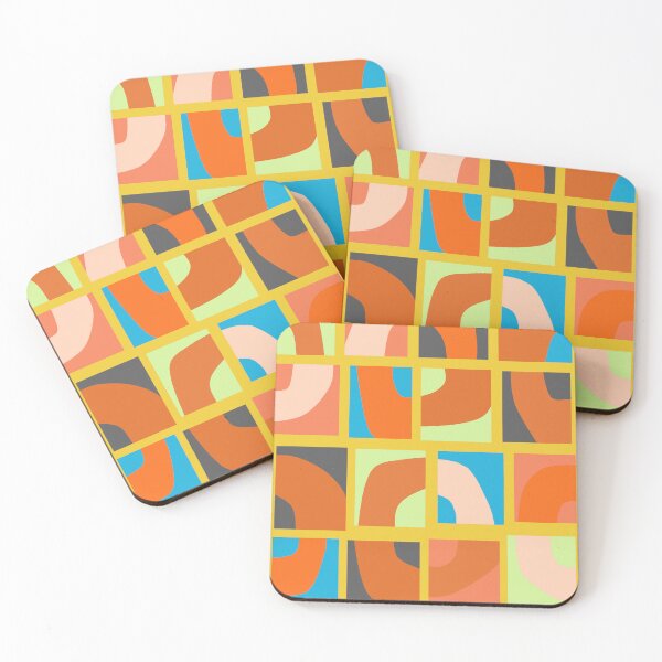 Item preview, Retro Mid Century Modern Pattern  designed and sold by Deutschic.