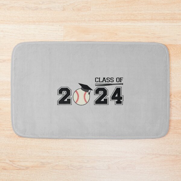 Item preview, Class of 2024 Senior Baseball Player Graduate Bat designed and sold by ArtMeetsPizza.