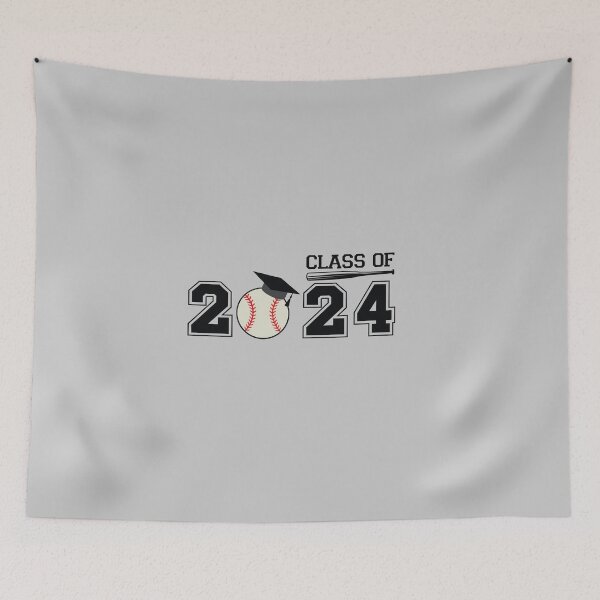 Item preview, Class of 2024 Senior Baseball Player Graduate Bat designed and sold by ArtMeetsPizza.