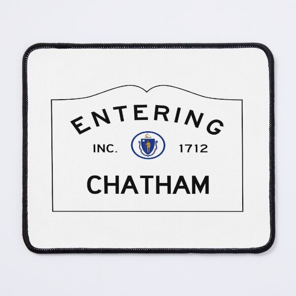 Item preview, Entering Chatham Road Sign - Chatham, Massachusetts designed and sold by SouthShorePics.
