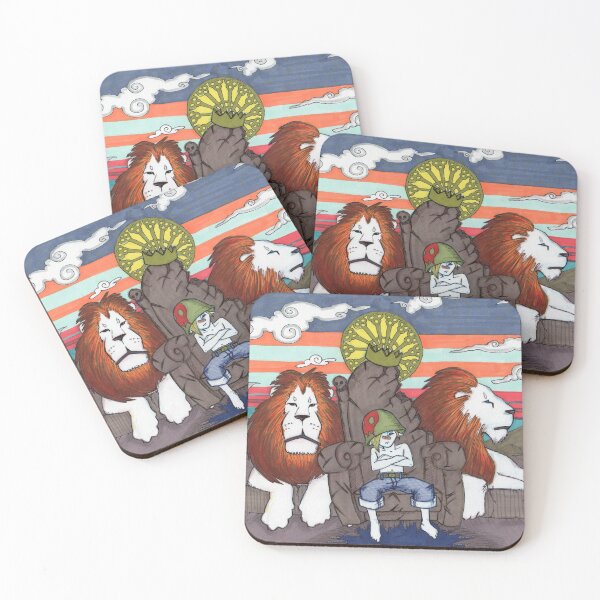 Item preview, Slex Lions, throne of lions designed and sold by Slex Lions, illustrateur.