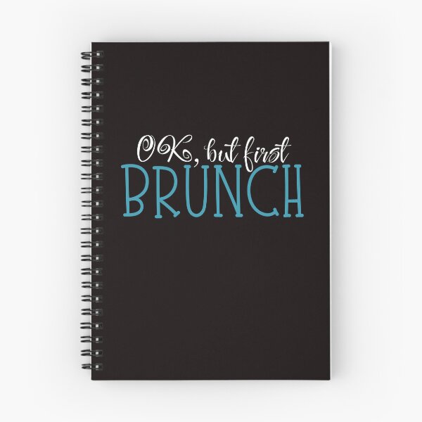 Item preview, OK But First Brunch Funny Brunch Bunch Girl Breakfast designed and sold by MagicSD Designs.