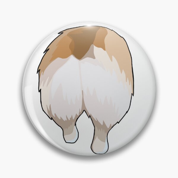 Item preview, Fluffy Corgi Dog Butt designed and sold by FLUFFSforSTUFF.