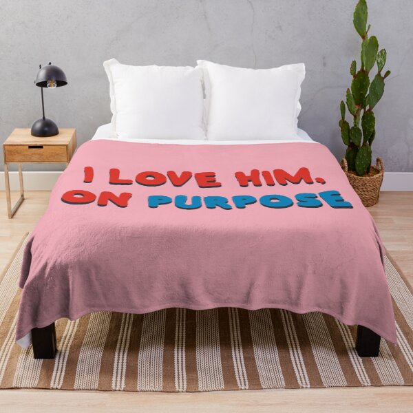 Item preview, Red White and Royal Blue I love him on purpose designed and sold by baranskini.