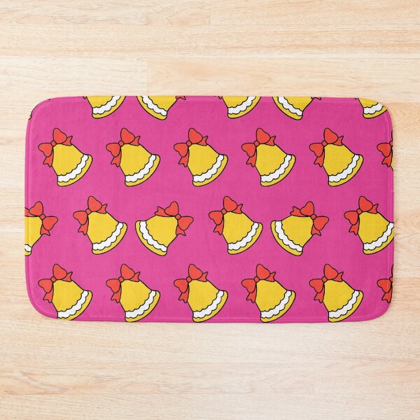 Item preview, Christmas Bells on Pink Pattern designed and sold by Pixels2Patterns.
