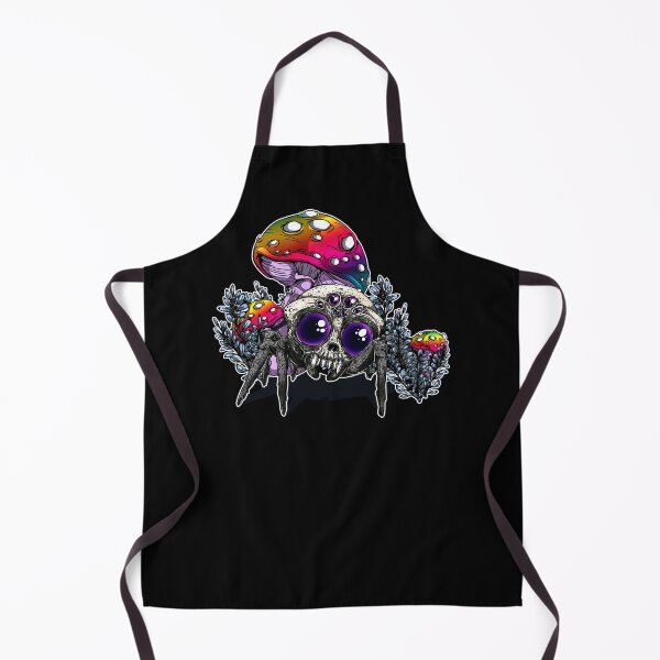 Item preview, Copy of Spider Skull with Rainbow Mushrooms designed and sold by iduzarts.