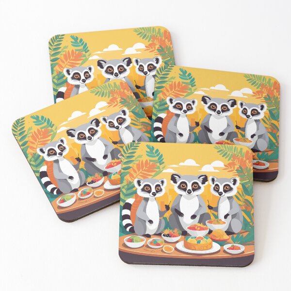 Item preview, Lemur Artwork designed and sold by WildlifeInc.