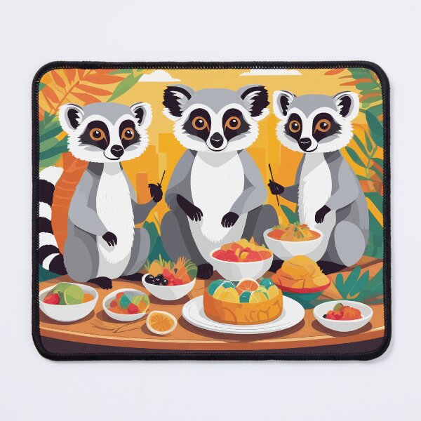 Item preview, Lemur Artwork designed and sold by WildlifeInc.